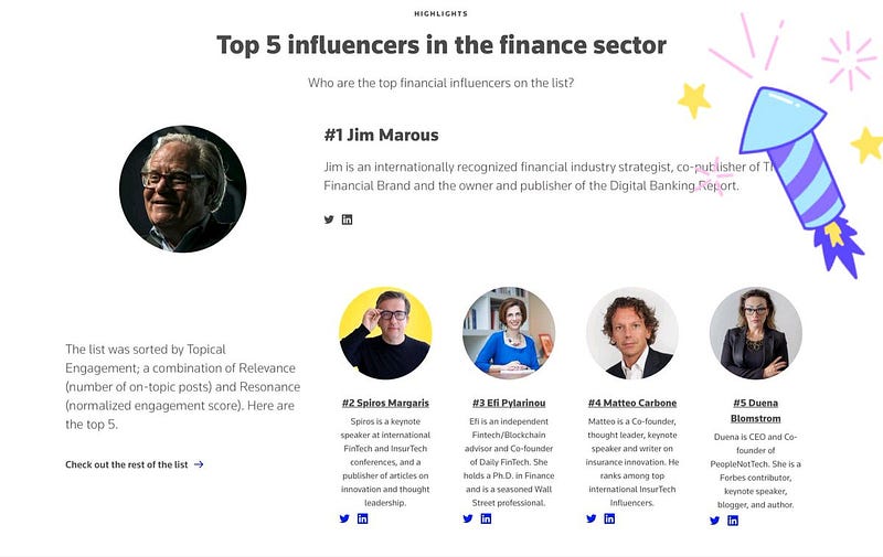 Why FinTech And Influencer Lists Don’t Matter