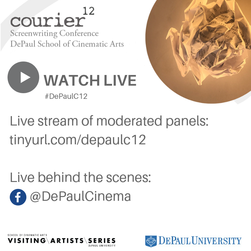 Courier 12 Screenwriting Conference live today!
