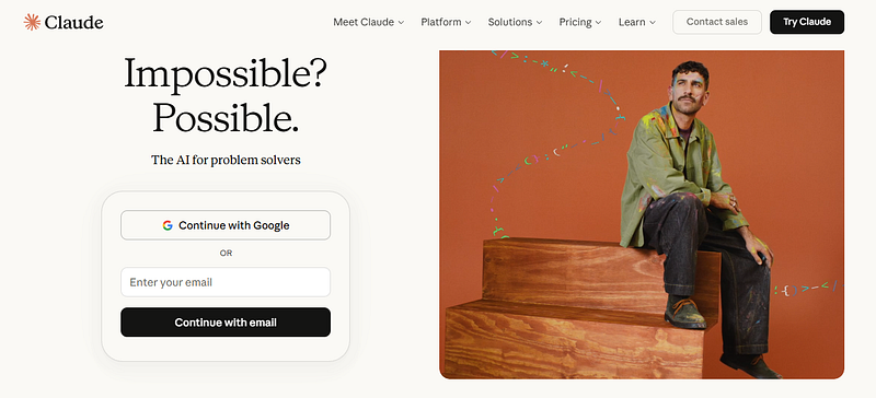 cluade ai search answer engine at seo-assistant.com