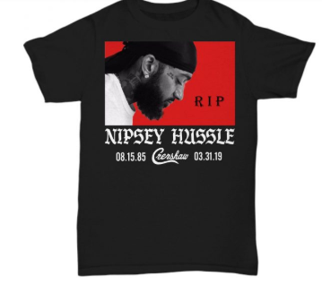 nipsey hussle crenshaw t shirt