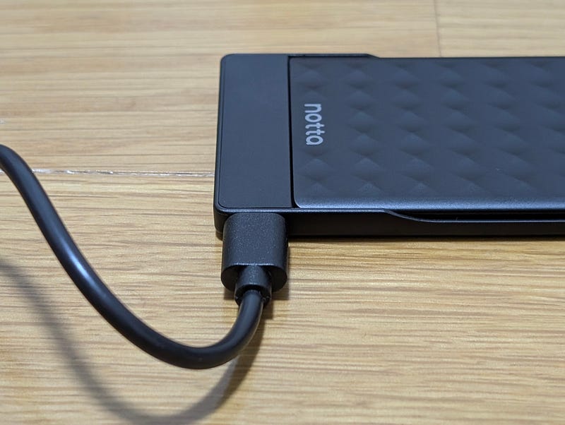 USB-C charging photo