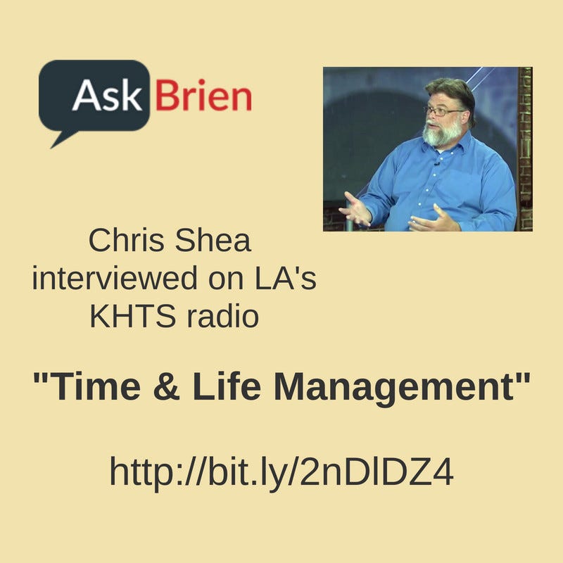 time management, life management
