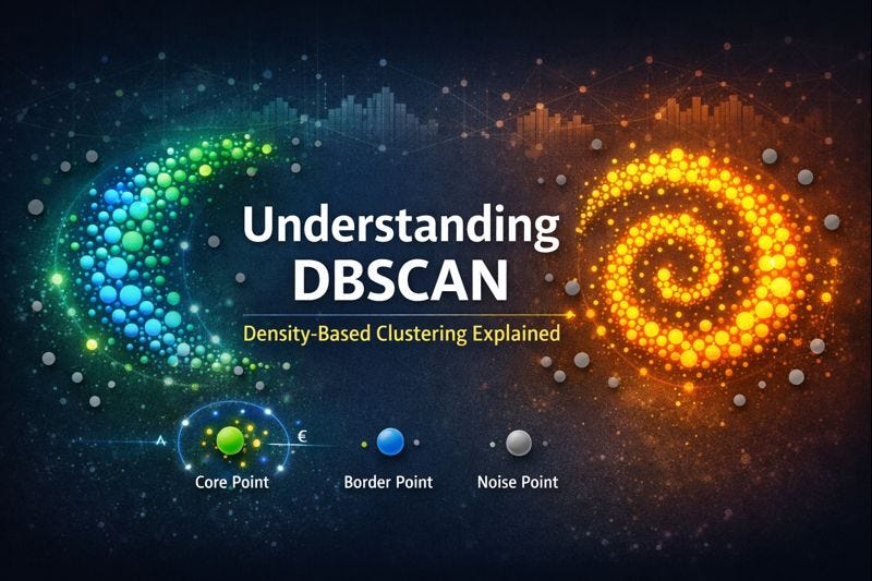 DBSCAN Explained: Clustering Data by Density, Not Distance