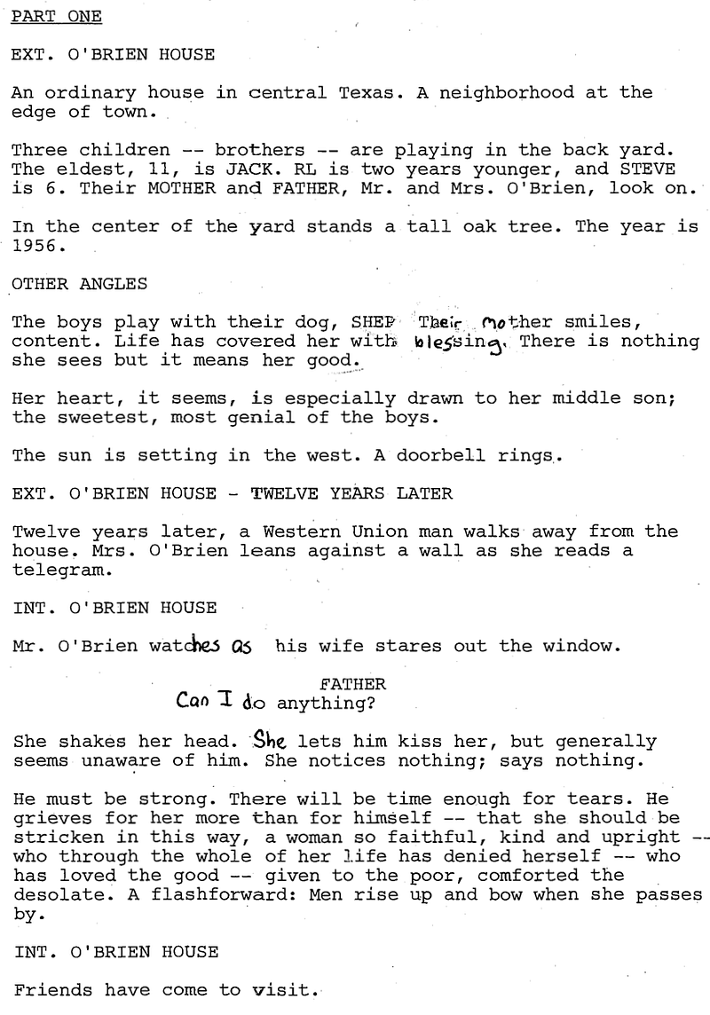 Page One: “The Tree of Life” (2011)