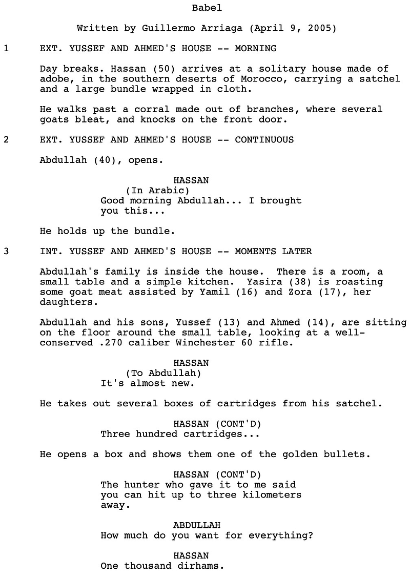 Page One: “Babel” (2006)