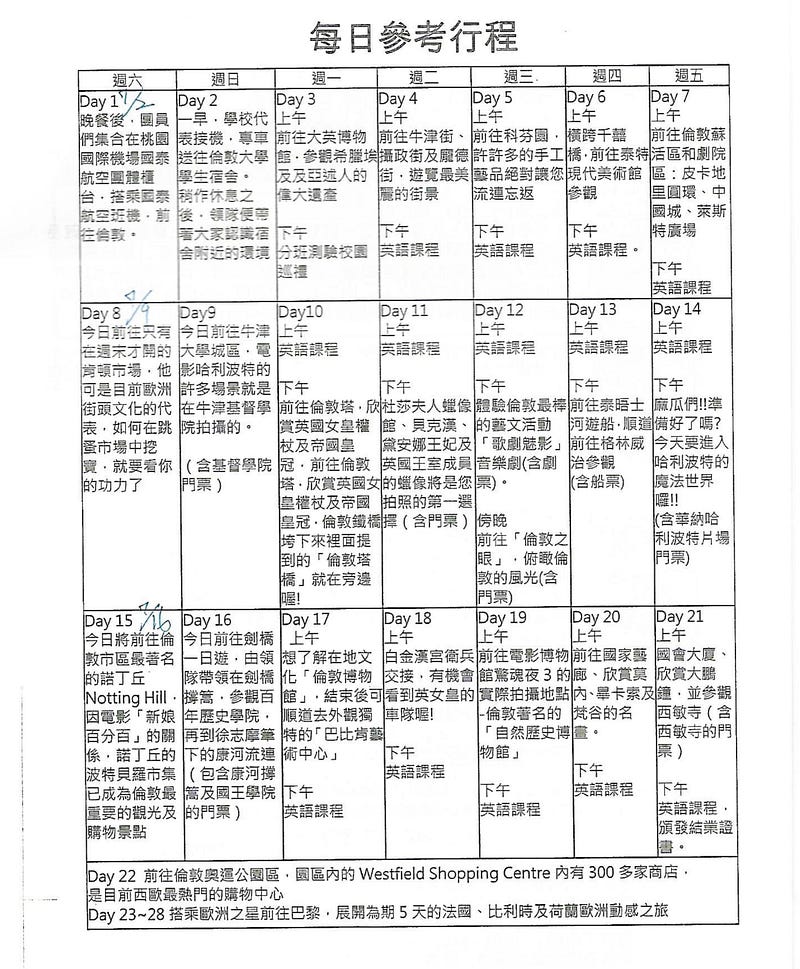 【英國倫敦遊學】遊學期間學習的事、懷念英國的種種 4
