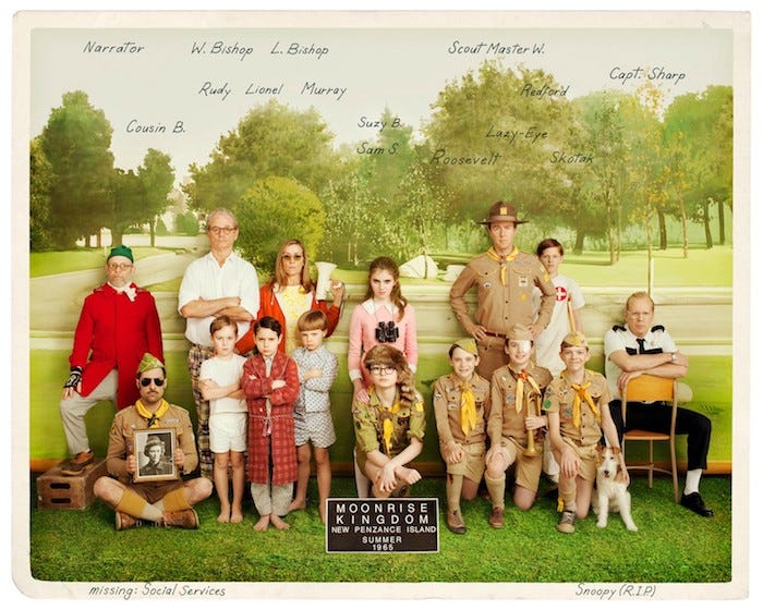 30 Days of Screenplays, Day 24: “Moonrise Kingdom”