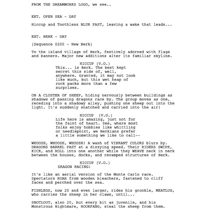 Page One: “How to Train Your Dragon 2” (2014)