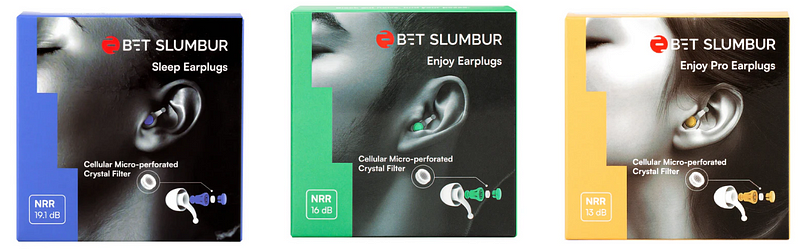 BET SLUMBUR earplugs