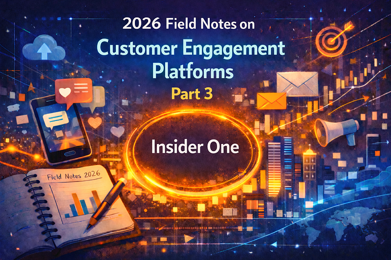 2026 Field Notes on Customer Engagement Platforms — Part 3: Insider One