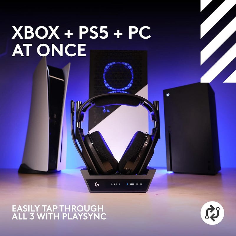 Logitech G Astro A50 X — Wireless Excellence with Multi-Platform Support