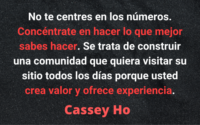 Frases para Emprendedores —Cassey Ho