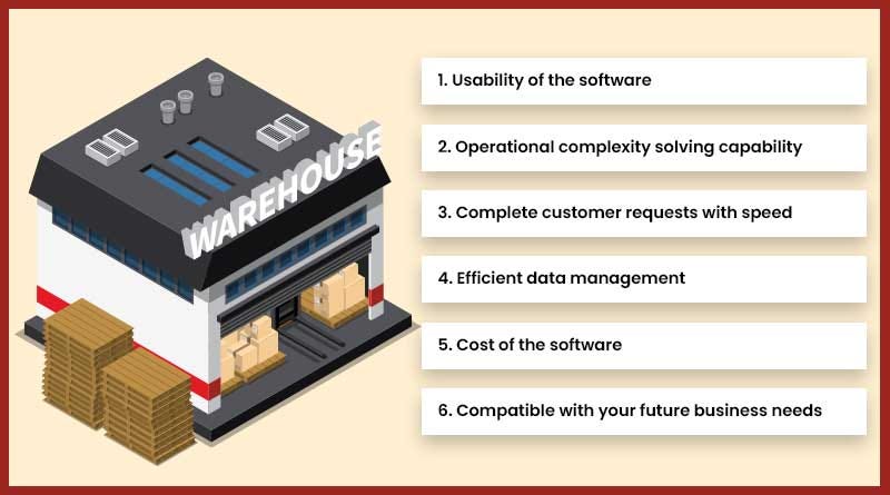 Key points on your warehouse software selection