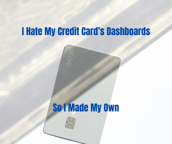 Translucent credit card with text