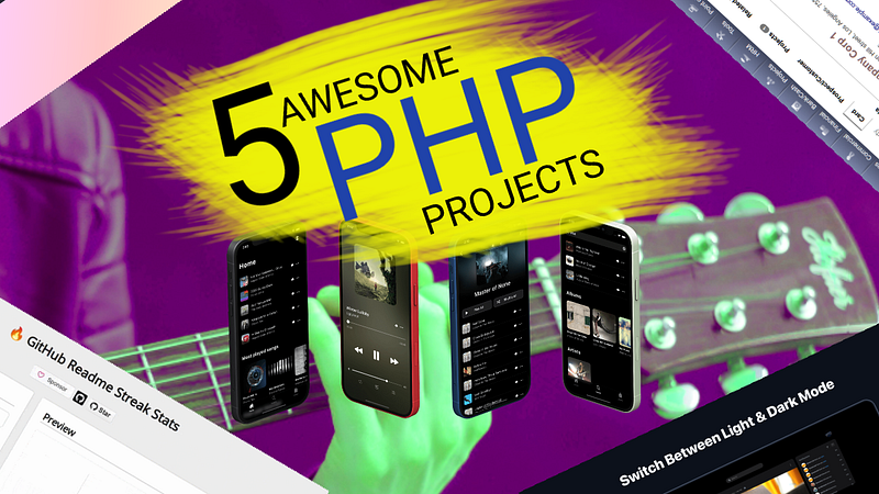 🦏 5 Awesome PHP Projects: MP3 Server And More