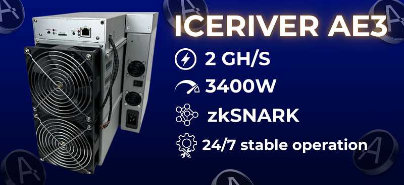 Key AE3 specs miner