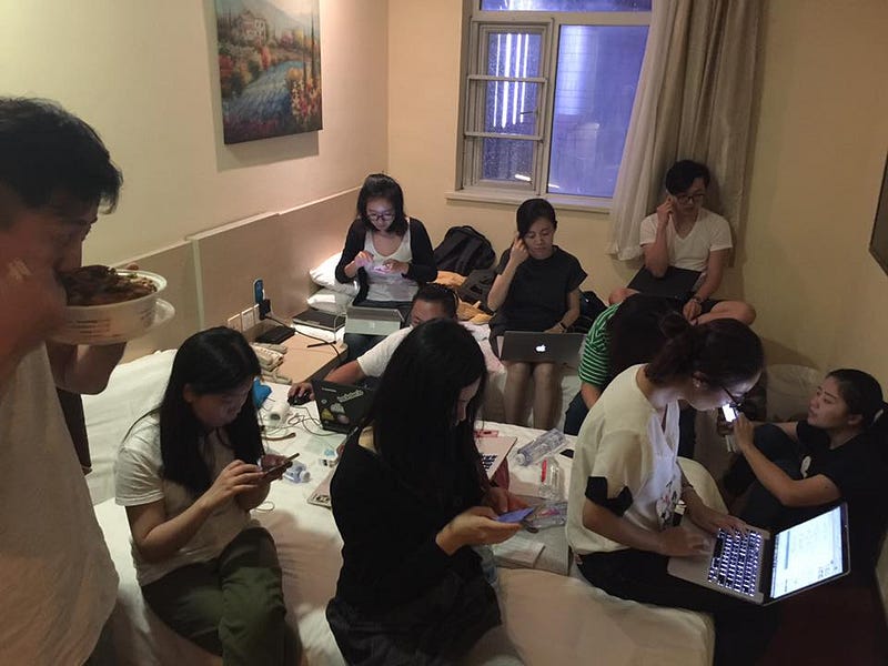 Photos taken by MFSZ Steering Committee on Facebook. (Photo:
Monica Shen)