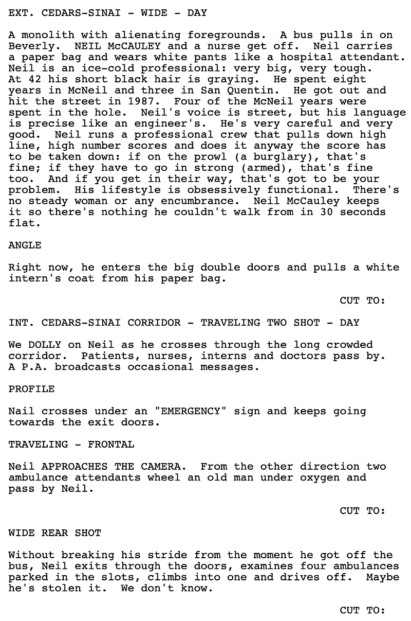 Page One: “Heat” (1995)