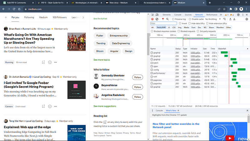 Network Tab