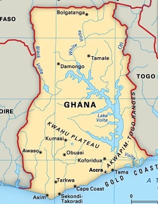 An overview of Ghana (Mount Afadjato) – Countries around the World