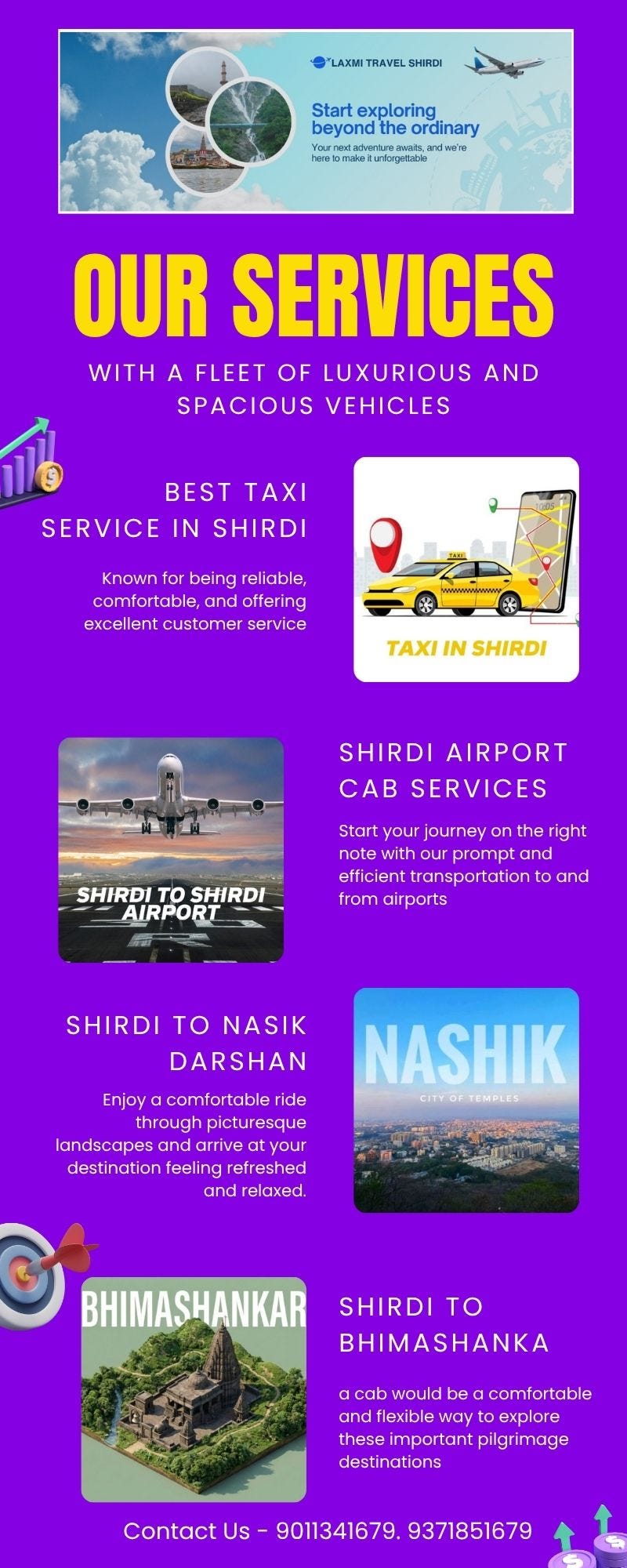 Reliable Taxi in Shirdi | Shirdi Airport Taxi Services