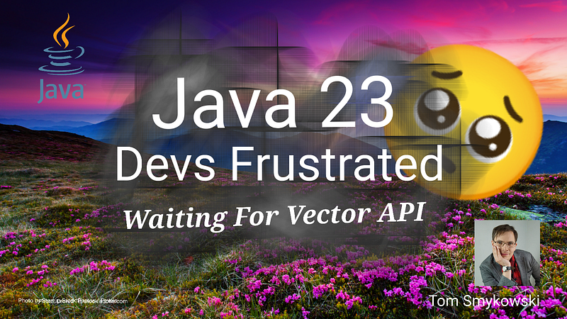🥹 Java 23 — Devs Frustrated Waiting For The Vector API