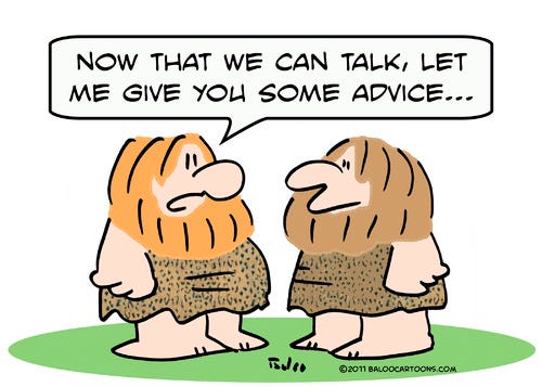 Image result for advice cartoon