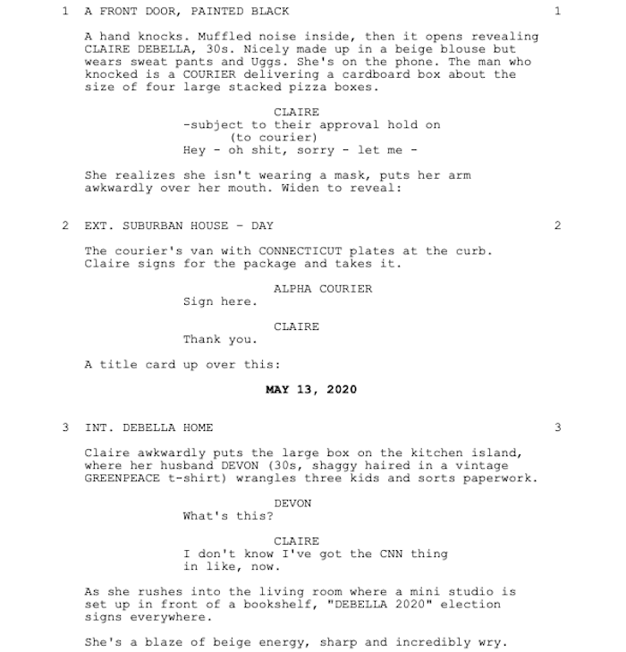 Page One: “Glass Onion” (2022)