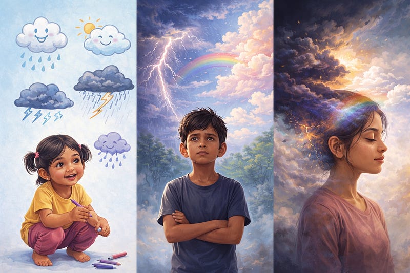 “Teaching emotions are temporary across different ages”