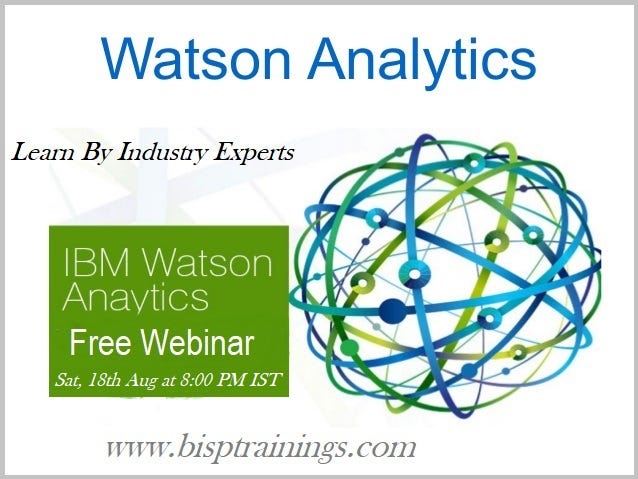 IBM Watson Online training