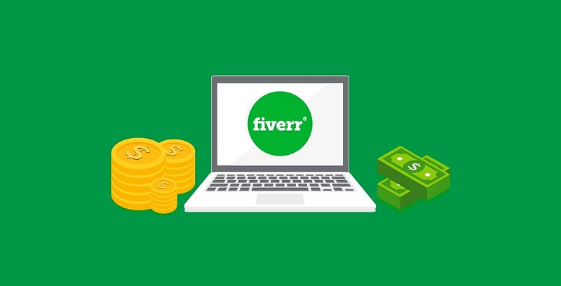 I paid them 5$ to create my website on Fiverr 