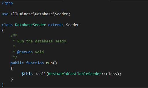 Seed me some JSON Data — How Laravel makes everything a  