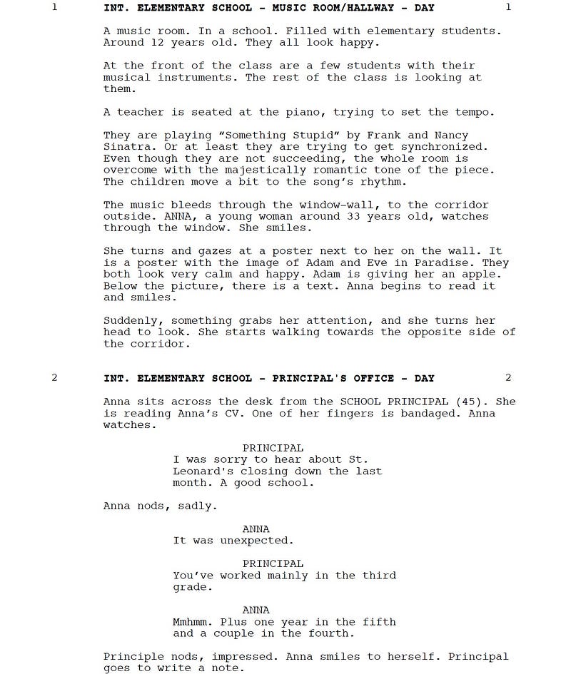 Page One: “Fingernails” (2023)