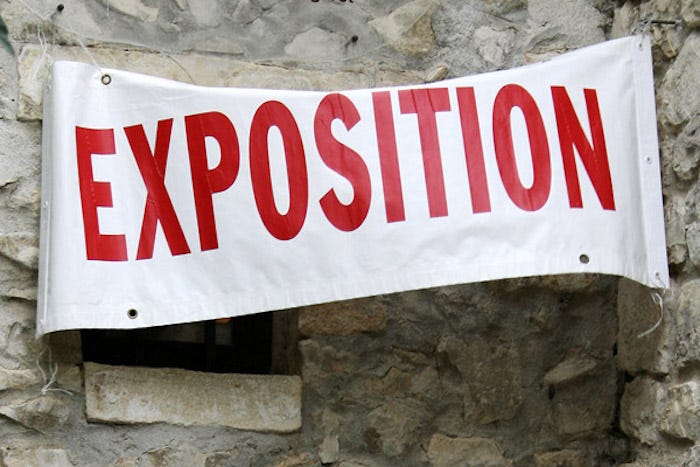 Reader Question: Is any exposition scene a “crock of shit”?