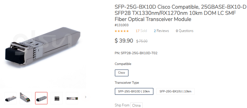 Fiber Optical Transceiver Module