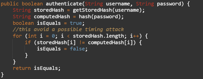 Timing Secrets: Exploiting Returns Password Vulnerabilities and Fix in ...