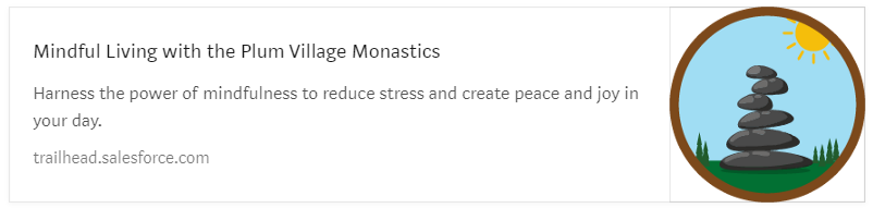 Module: Mindful Living with the Plum Village Monastics. Harness the power of mindfulness to reduce stress and create peace.
