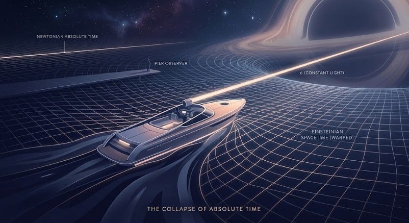 The Collapse of Newton’s Absolute Time