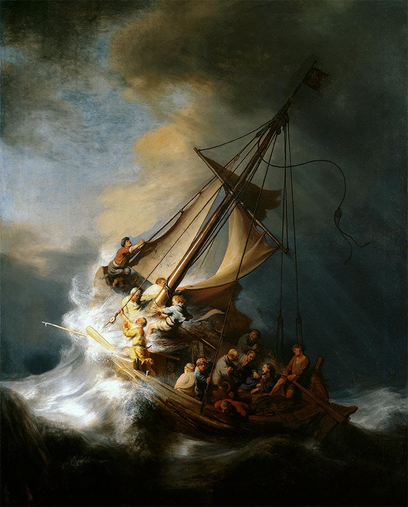 Storm on the Sea of Galilee, 1633 by Rembrandt | Isabella Stewart Gardner Museum