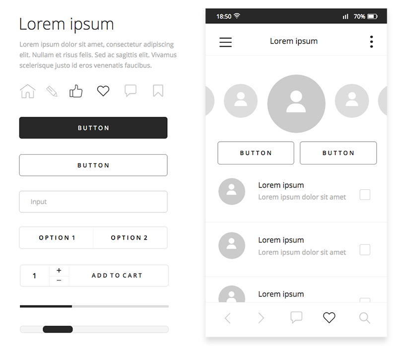 free-mobile-wireframing-ui-library-overview