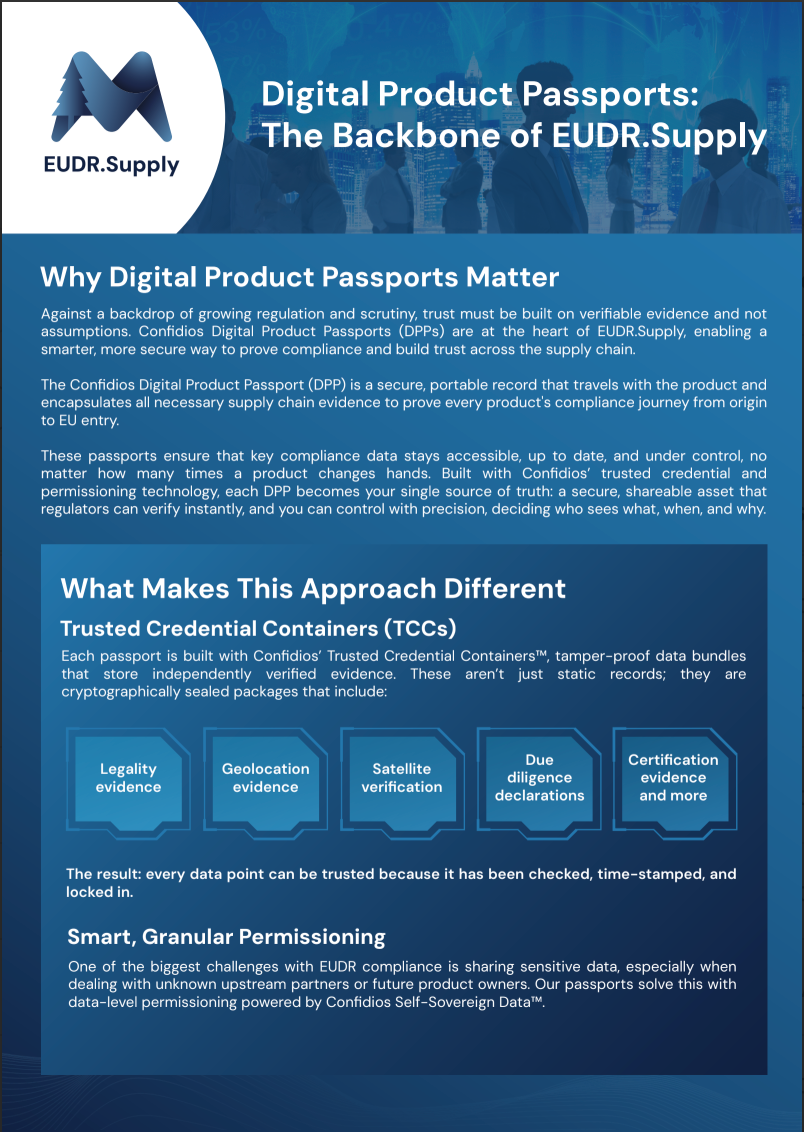 EUDR.Supply DPP Product Sheet