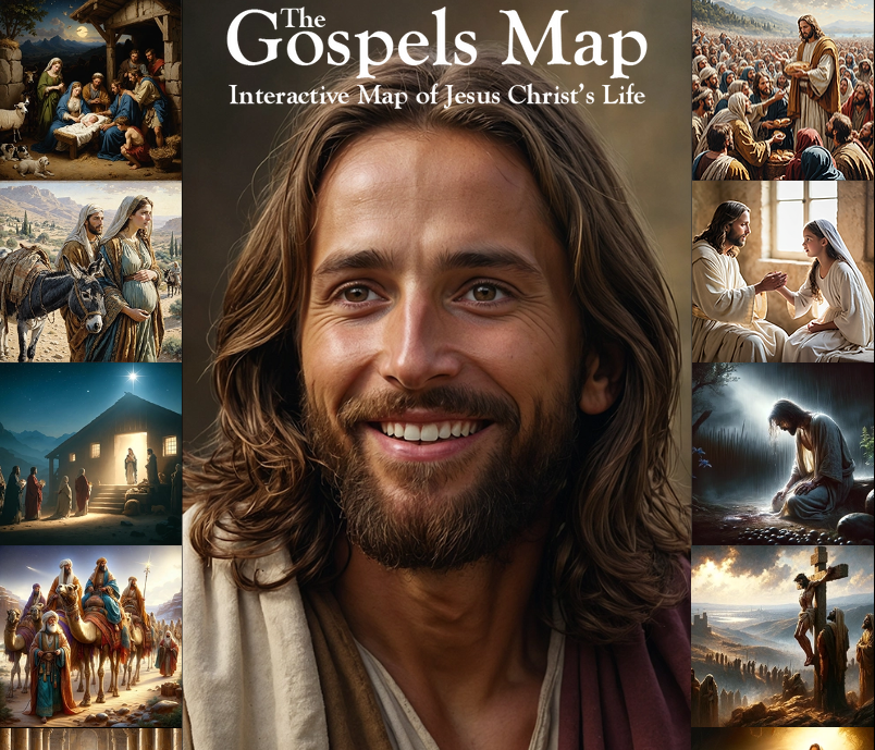 I Mapped The Life of Christ in Pictures With The Help of AI