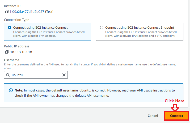 Connect the Test Machine