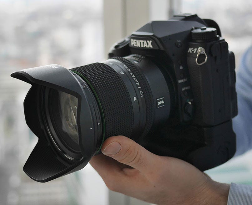 Pentax K-1 35mm full-frame digital SLR camera