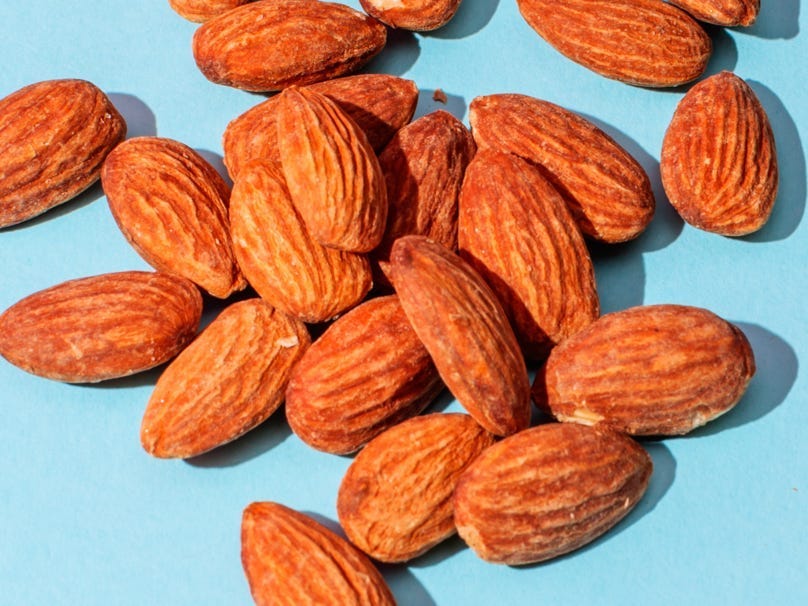 Almond milk is generally low in fat.