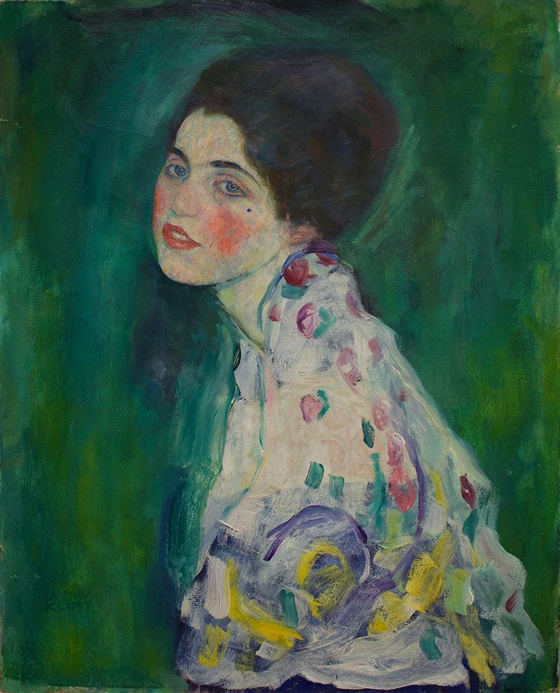 Portrait of a Young Woman, c.1916/17 by Gustav Klimt