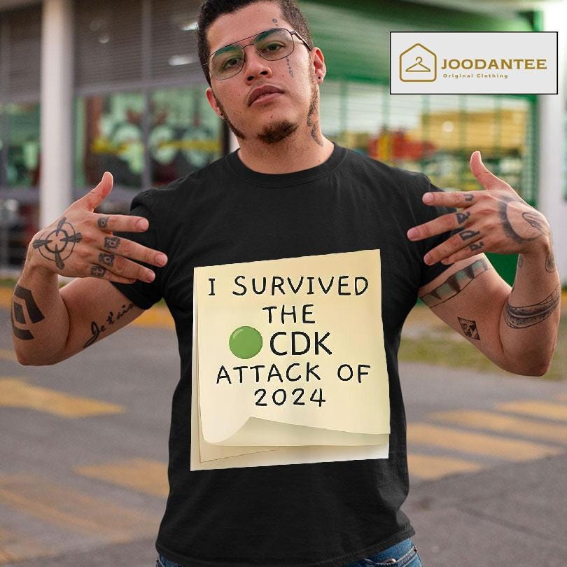 I Survived The Cdk Attack Of 2024 Shirt
