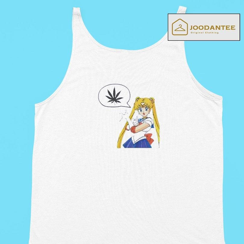 Sailor Moon Marijuana Weed Shirt