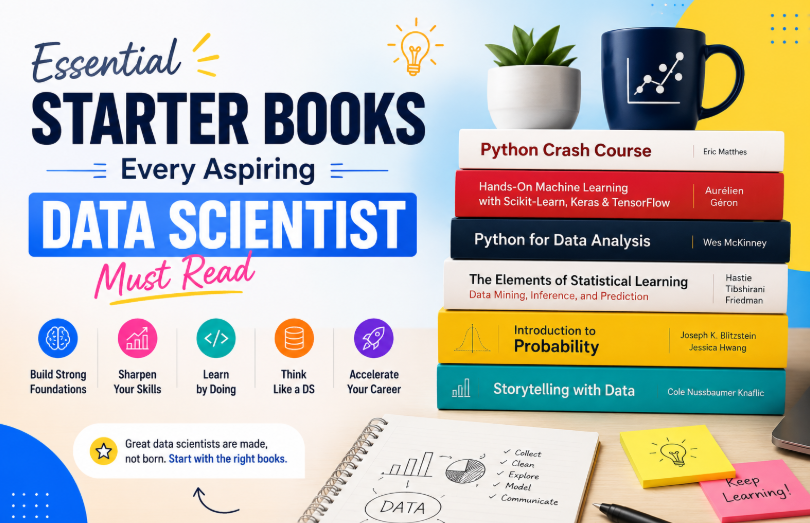 Essential Starter Books Every Aspiring Data Scientist Must Read
