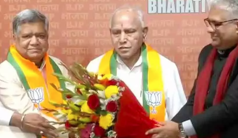 Jagadish Shettar, Shettar joins BJP, Congress